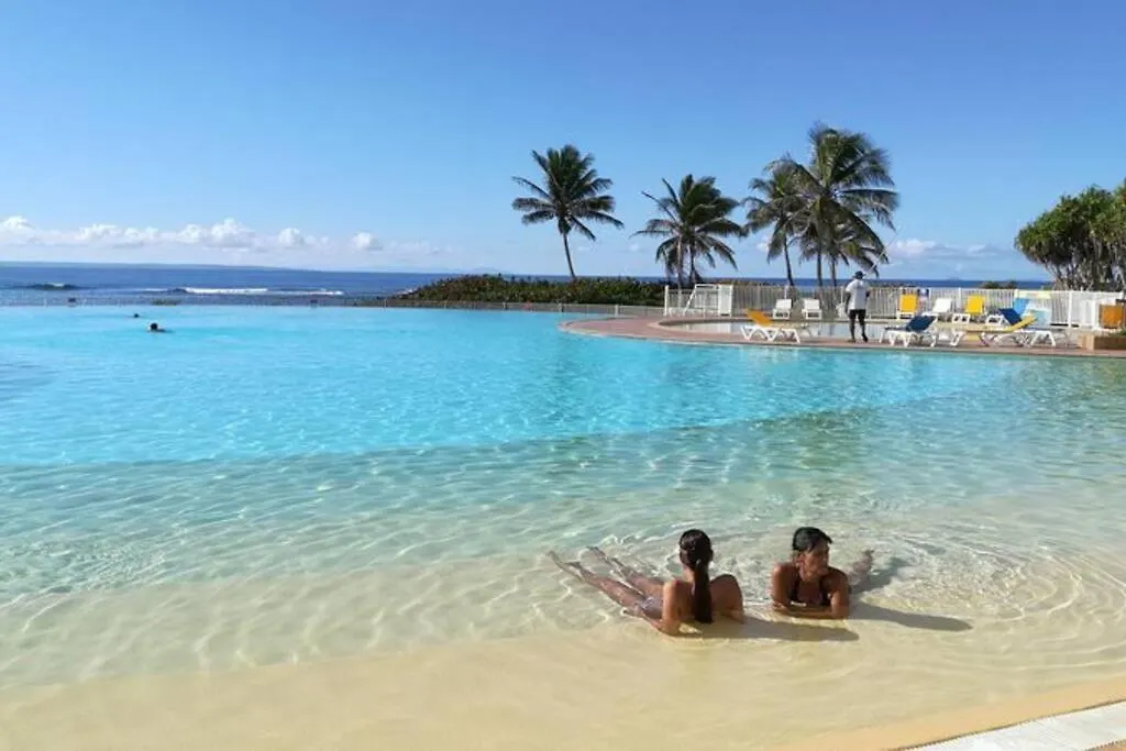 Studio Vue Mer Anse Des Rochers Piscine Et Plage سانت فرانسوا